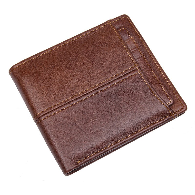 

Мужской кожаный кошелек Vintage 10х11,5х1 см Коричневый 000155972