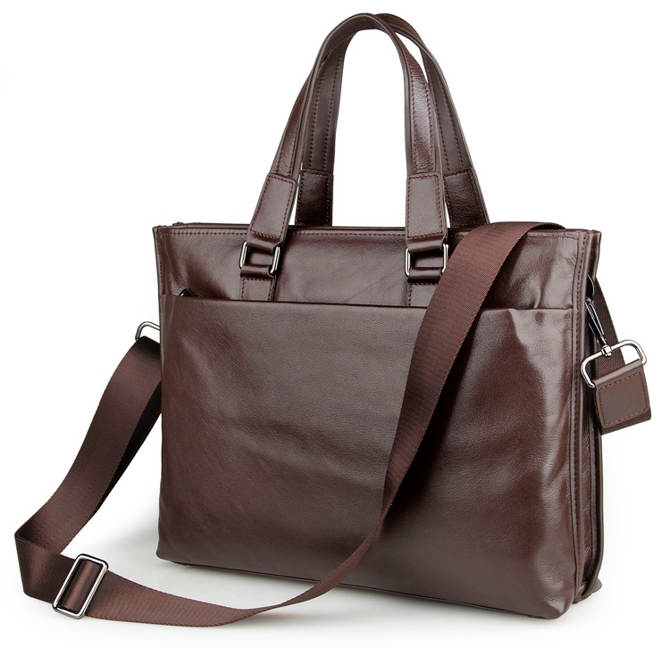 

Мужской кожаный портфель Buffalo Bags 36х28х7,5 см Коричневый 000153265