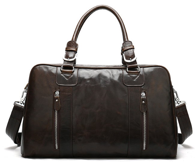 

Мужская кожаная сумка Buffalo Bags 46х27х15 см Коричневый 000153242