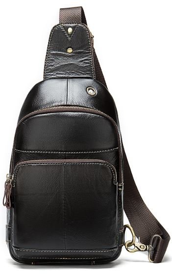 

Мужская кожаная сумка Vintage 17х28х6,5 см Коричневый 000153966