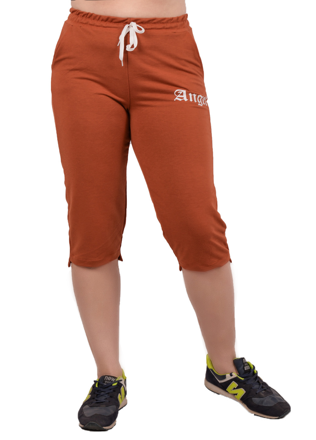 

Бриджи женские на резинке и шнурке Dh Fashion CA-9 58 Размер 54-56