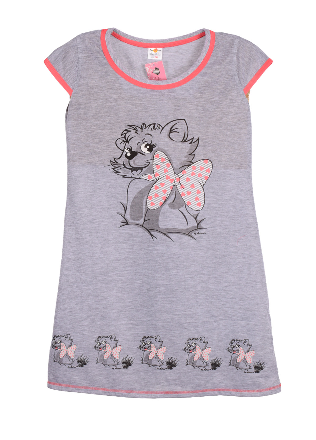 

Платье домашнее летнее с коротким рукавом New Fashion V97-4. Размер: 3XL 44-46