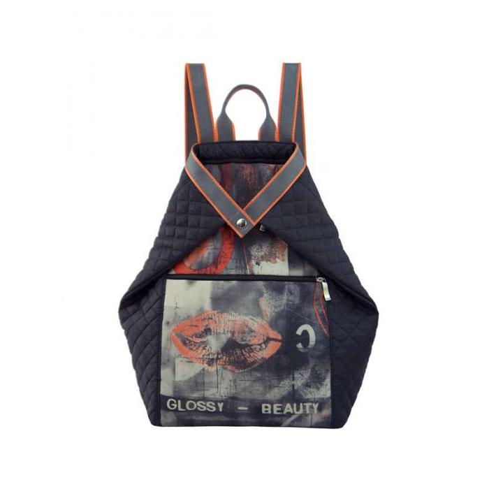 

Женский городской рюкзак Episode 38х39х11 см Черный 000153545