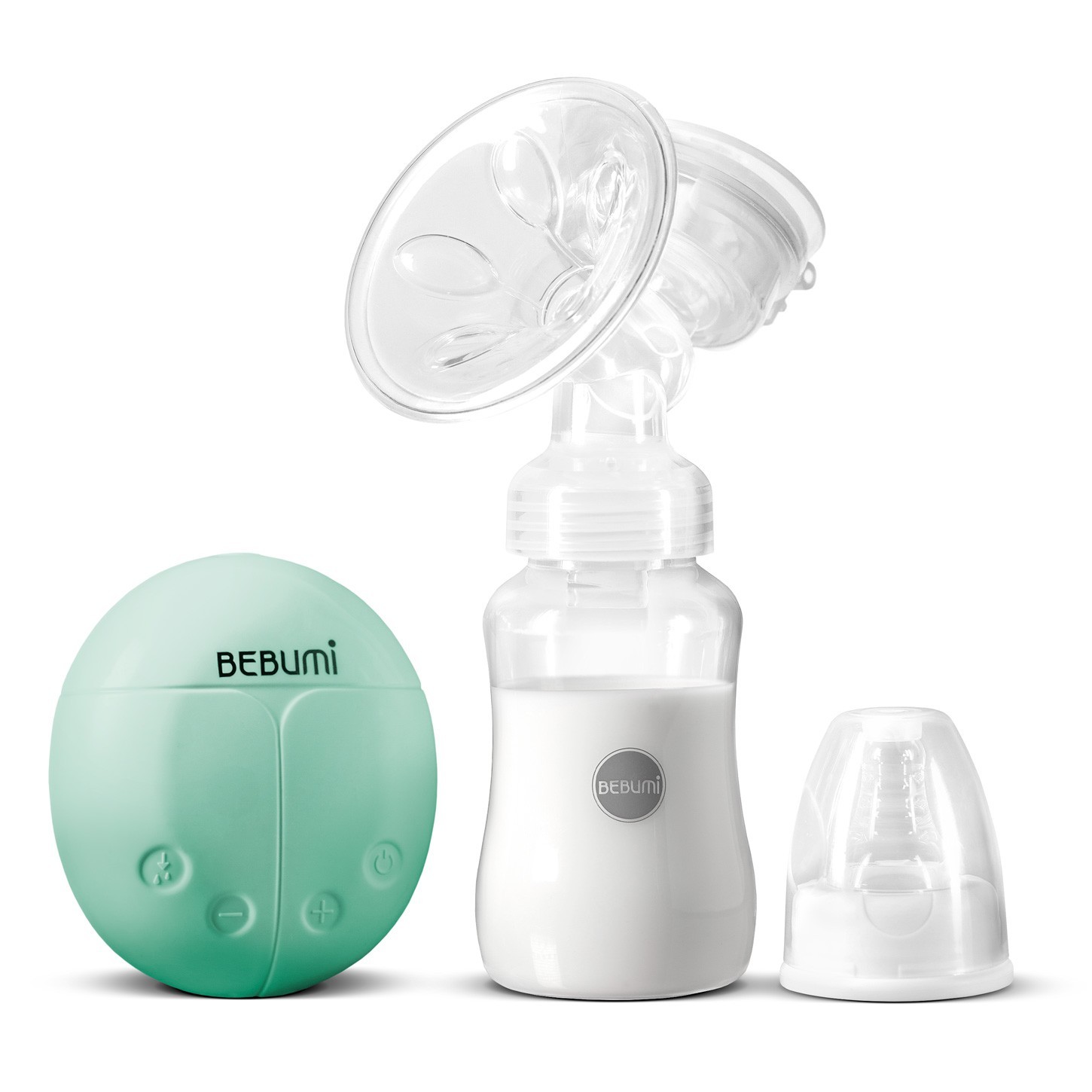 

Электрический молокоотсос Bebumi BS Eco (A green) с силиконовой соской
