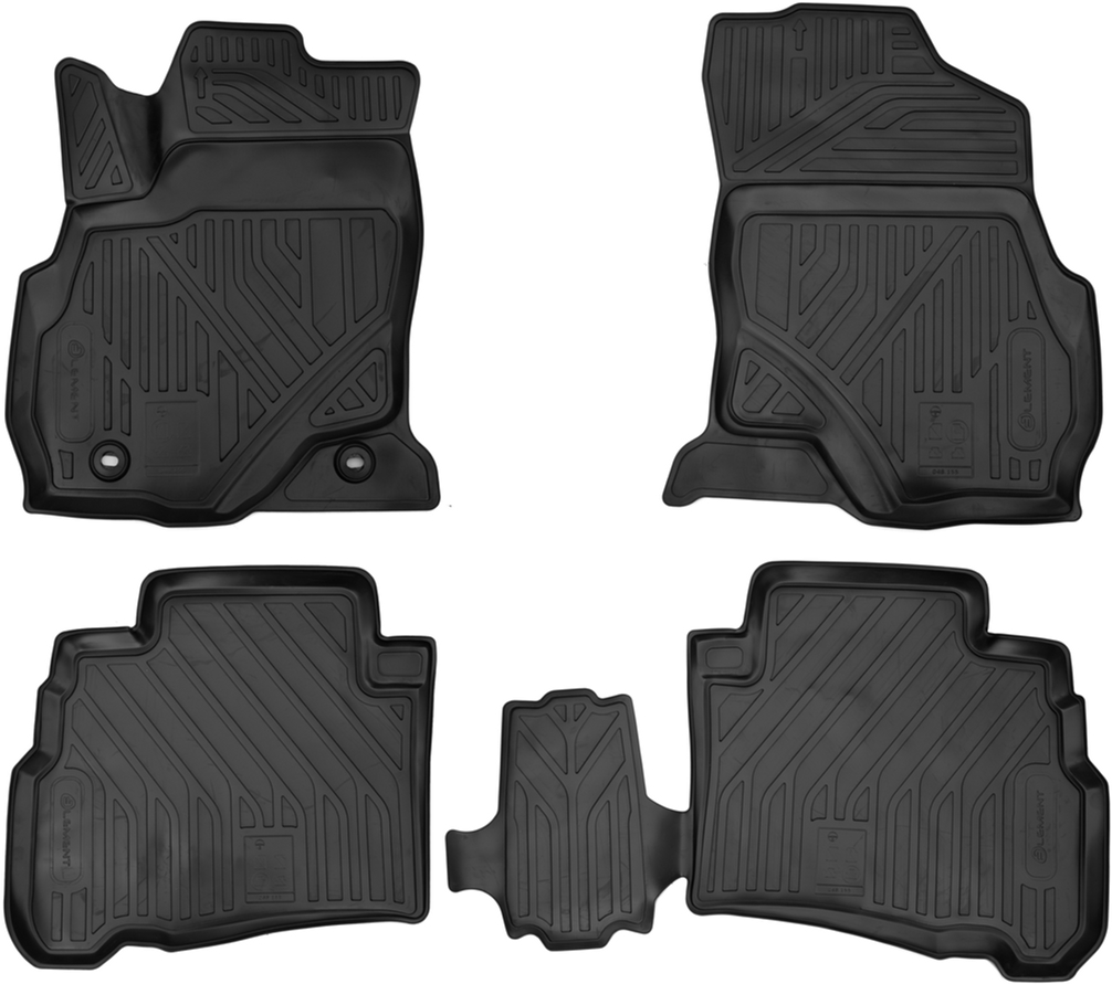 

Автокилимки Autofamily TOYOTA Fortuner 01/2017 4 шт. поліуретан