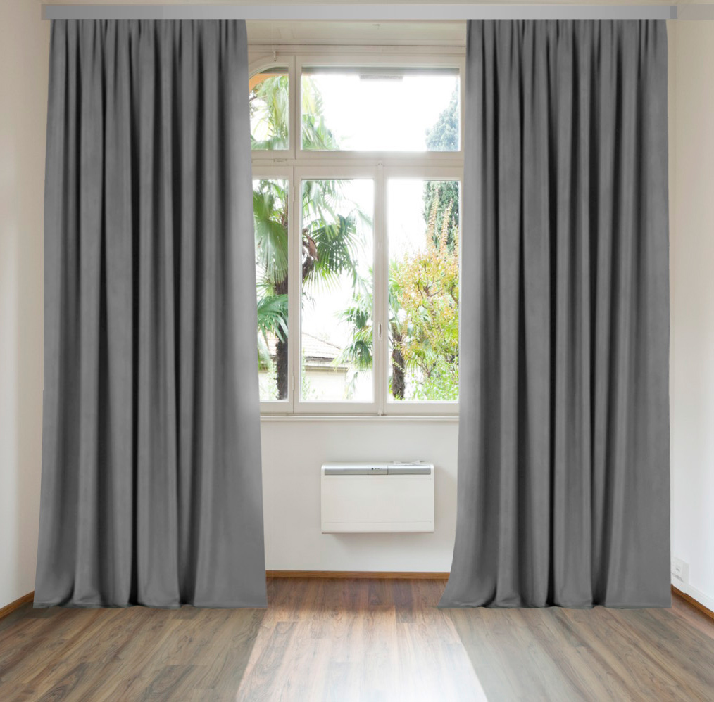 

Комплект штор Di&Di Димаут Матовый 300х270 2 шт Серых