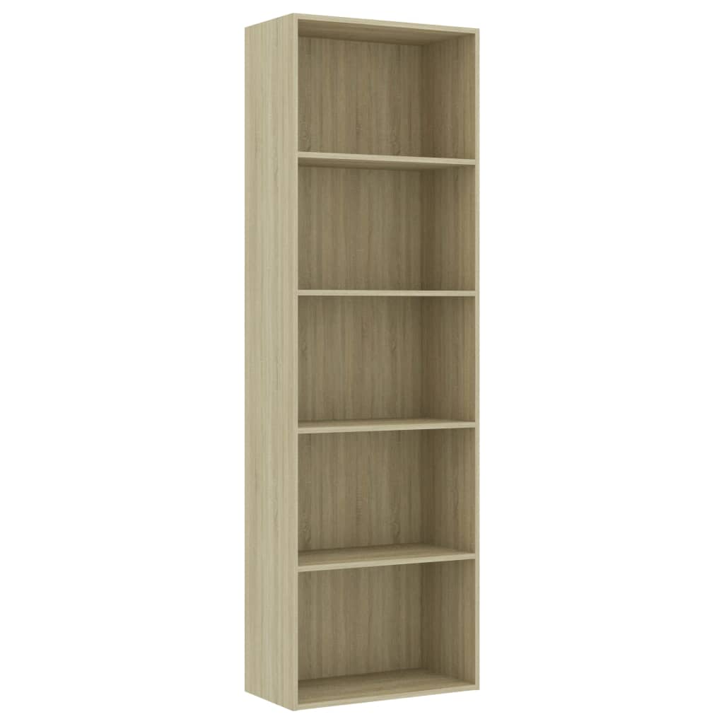 

Книжкова шафа Shumee дуб Сонома 60x30x189 см ДСП 800993