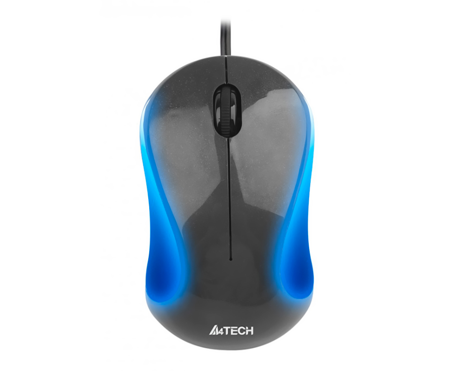 

Мышь A4Tech N-320-1 Black-Gray V-TRACK USB, 1000dpi