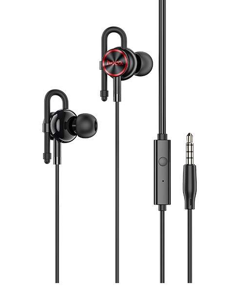 

Наушники Hoco 3.5mm Perfection universal earphones с микрофоном для Samsung|Xiaomi|Huawei|Lenovo|Meizu|ПК black