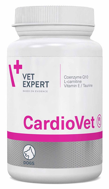 

Препарат для поддержки сердца Кардиовет CardioVet VetExpert для собак и кошек 90 табл.