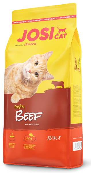 

Сухой корм c говядиной JosiCat Tasty Beef для взрослых кошек 18 кг