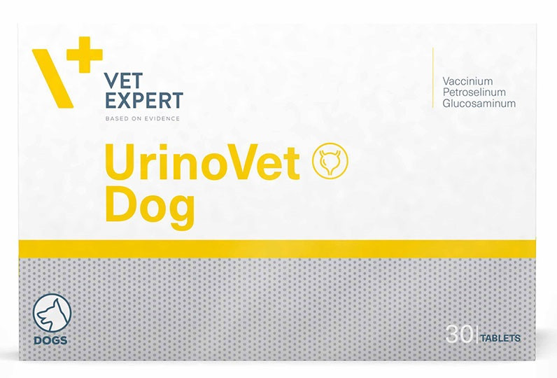 

Добавка для здоровья мочевой системы Уриновет UrinoVet Dog VetExpert для собак 30 табл.