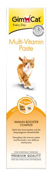 

Мультивитаминная паста GimCat Multi-Vitamin Paste для кошек 200 г