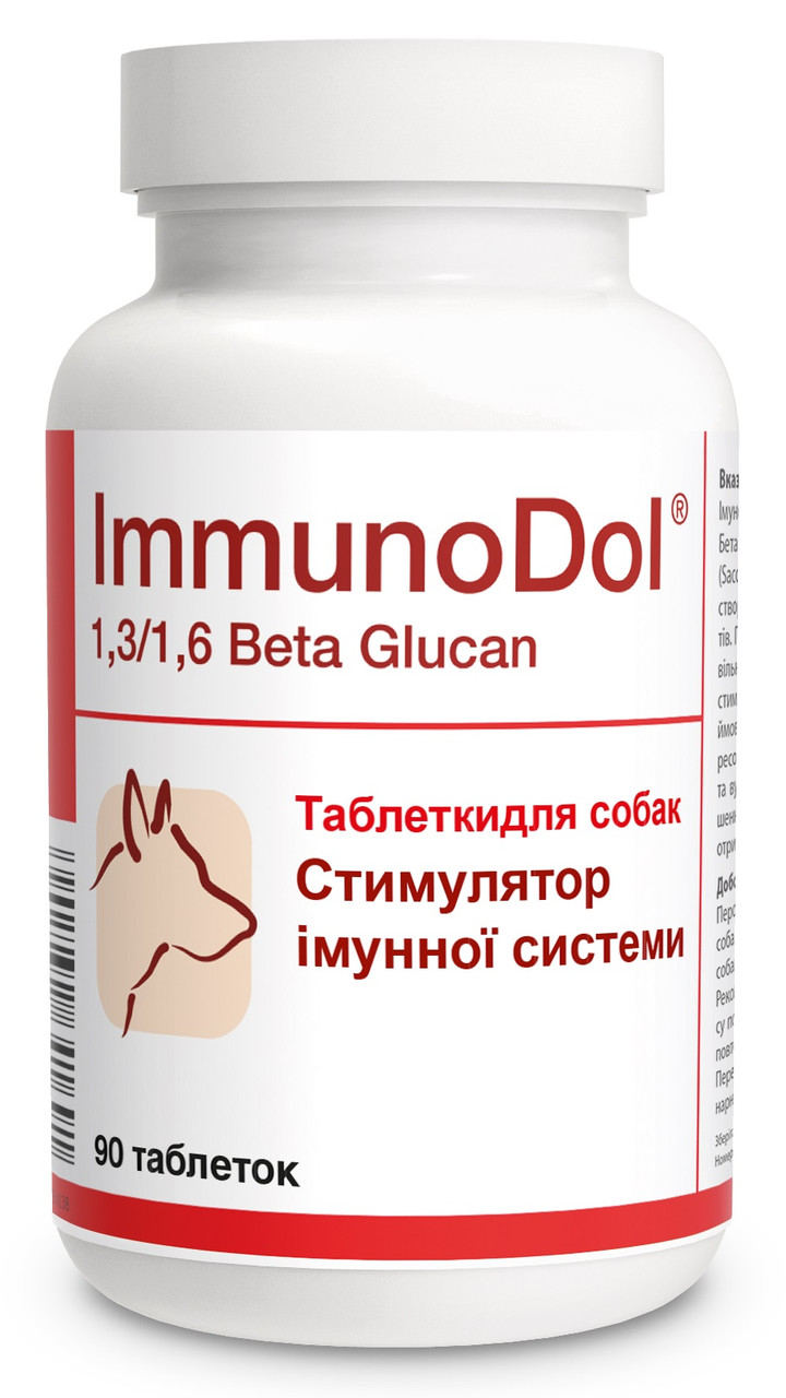 

Cтимулятор иммунной системы собак ИммуноДол Dolfos ImmunoDol 90 табл.