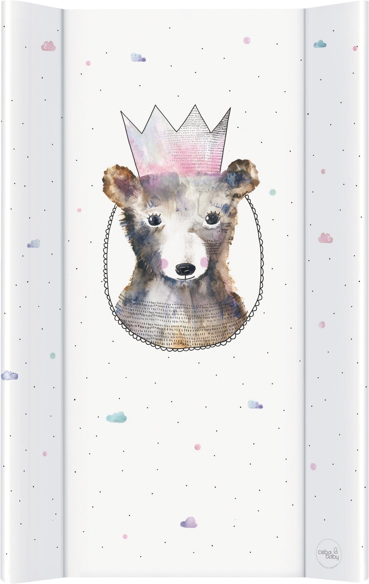 

Пеленальная доска Ceba Baby 80x50 см на кровать 120x70 см Princess (W-210-123-655)