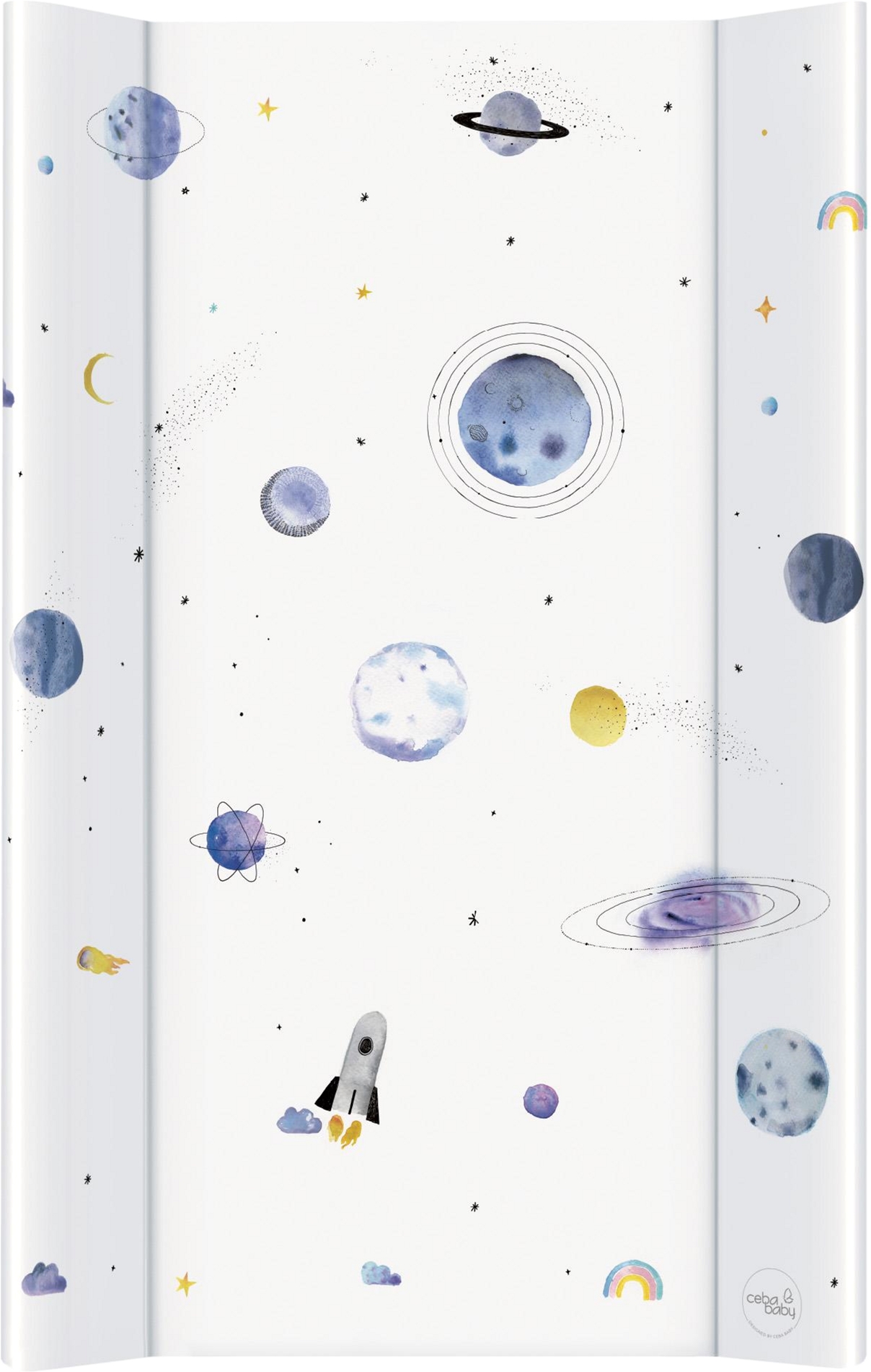 

Пеленальная доска Ceba Baby 80x50 см на кровать 120x70 см Universe (W-210-123-651)