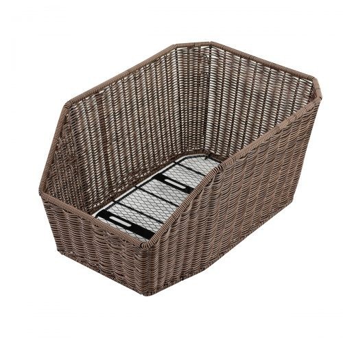 

Корзина для велосипеда BUCHEL Jumbo Pro Polyrattan на багажник коричневый W 450 x D 300 x H 210 mm