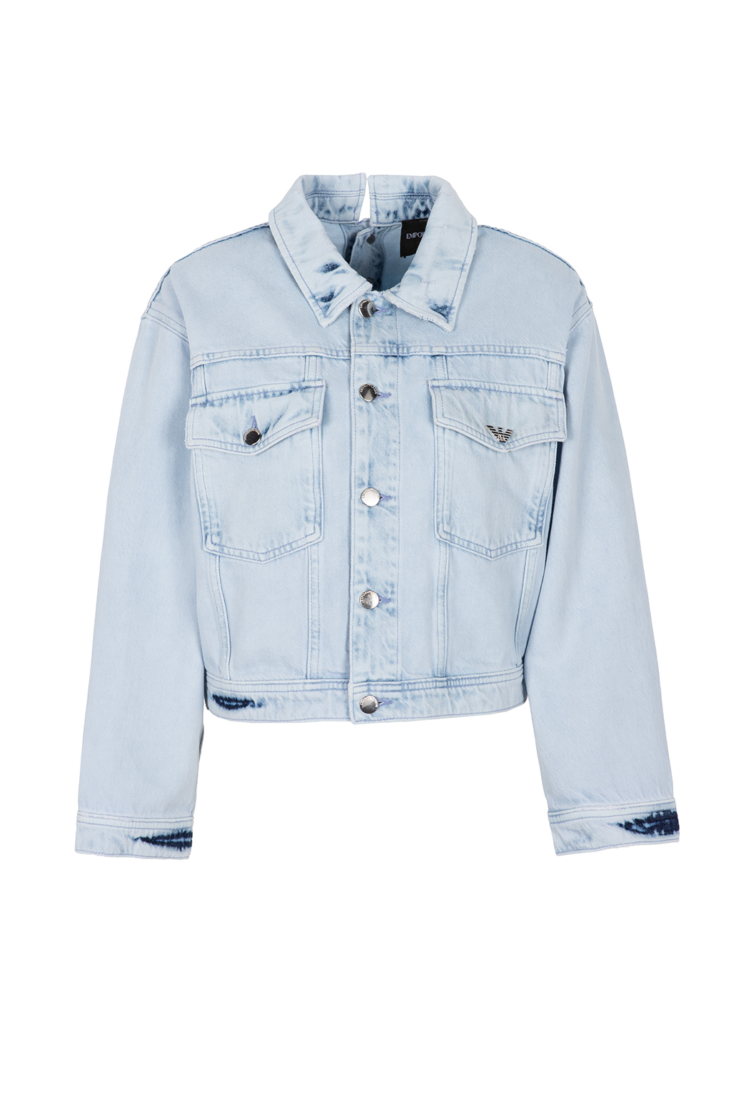 

Джинсовая куртка Emporio Armani 40 Светло-голубая 3K2B91.2DF6Z