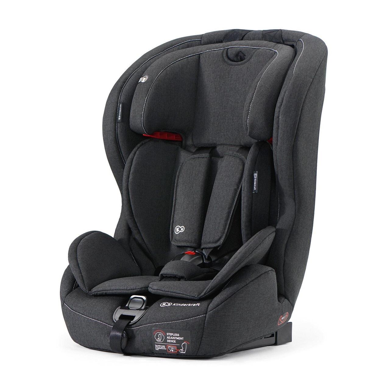 

Автокресло Kinderkraft Safety Fix Black 9-36 кг (группа 1-2-3)