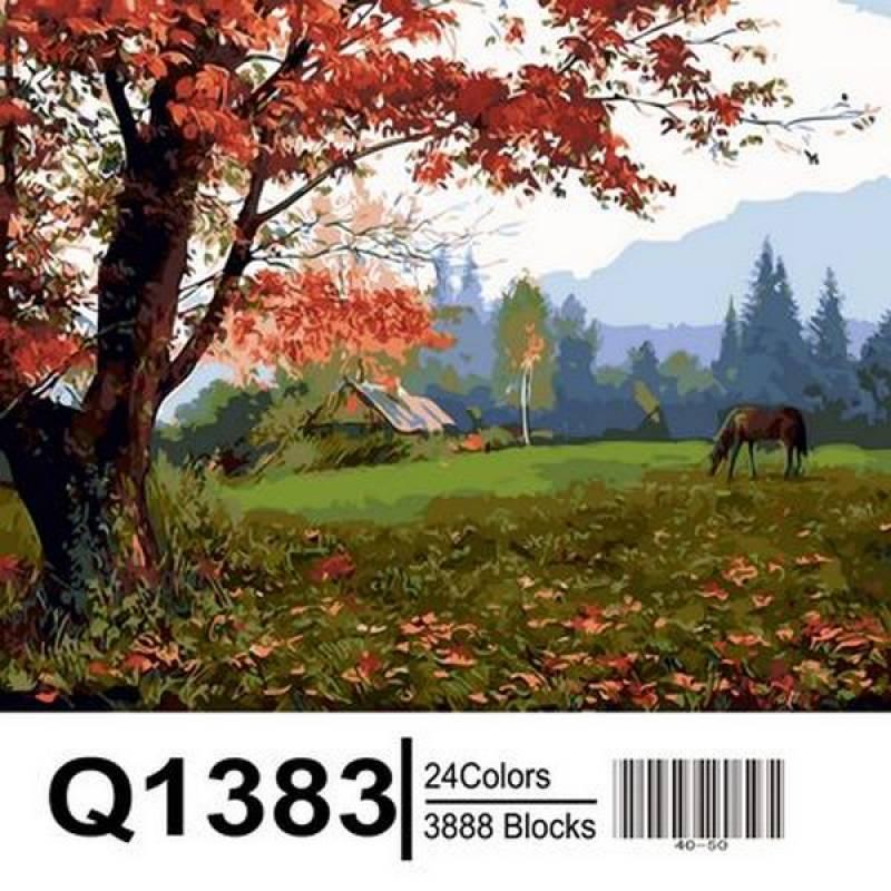 

Картина по номерам Mariposa Алый клен 40Х50 см Q1383
