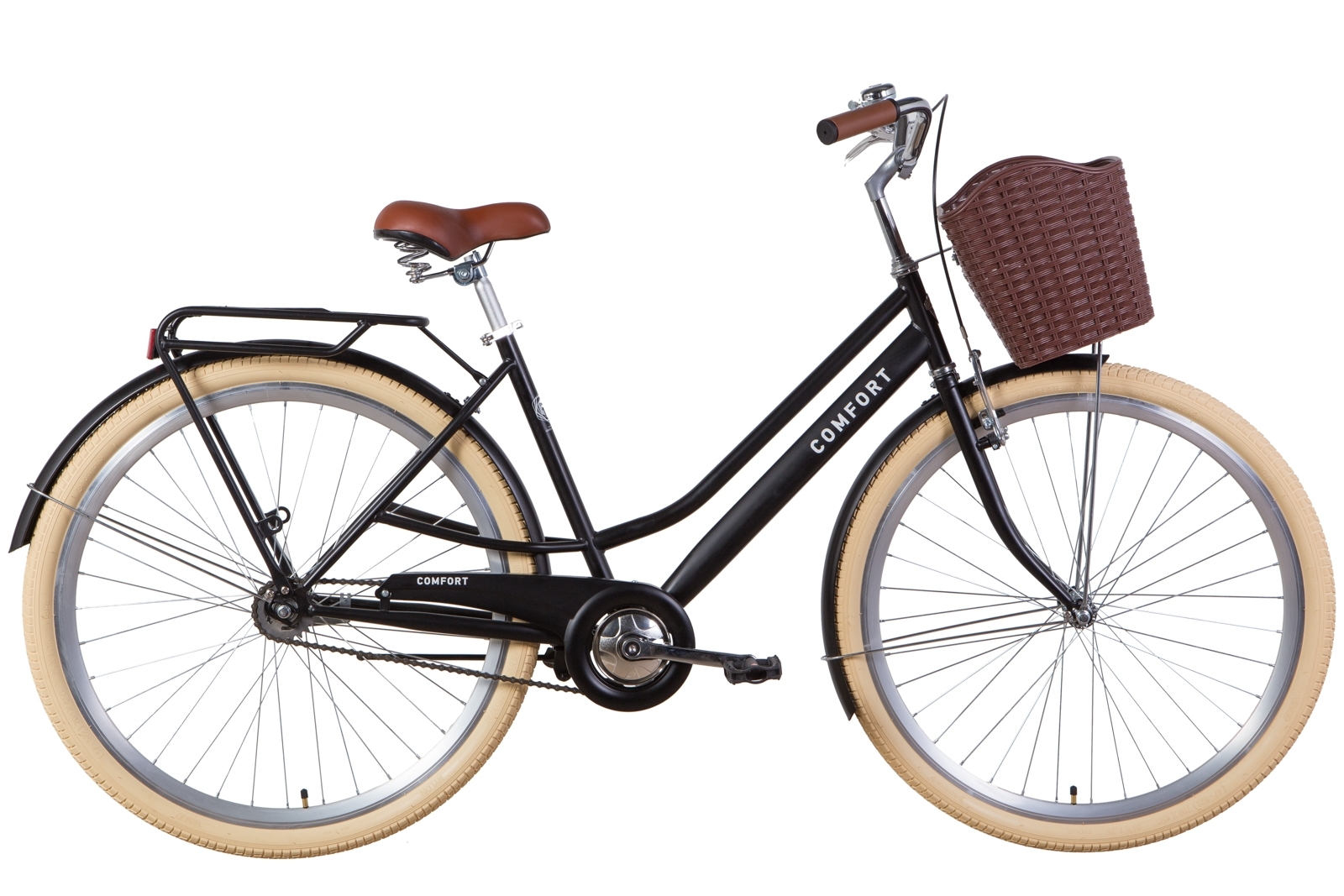 

Велосипед 28" Dorozhnik COMFORT FEMALE Velosteel черный (м) 2021