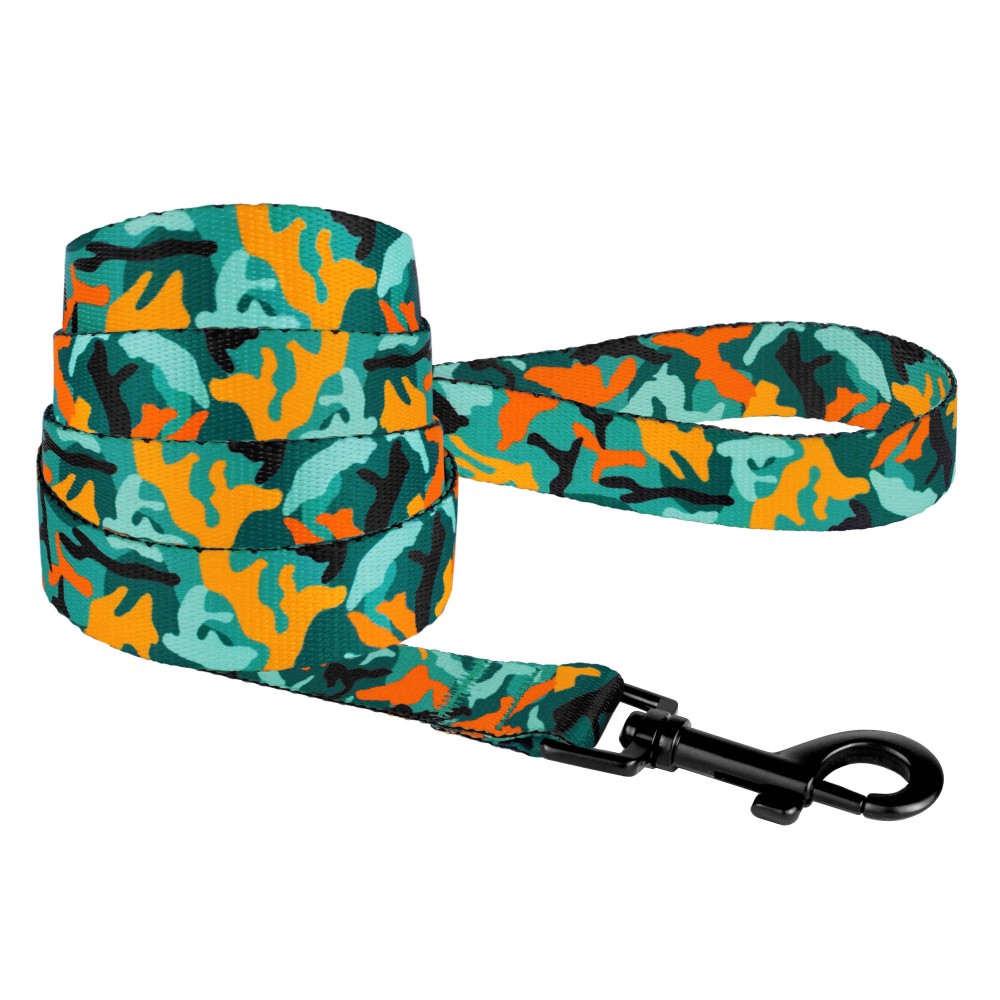 

Поводок для Собак BronzeDog Urban Camo Нейлоновый Зеленый 25 мм 152 см (62/1365)