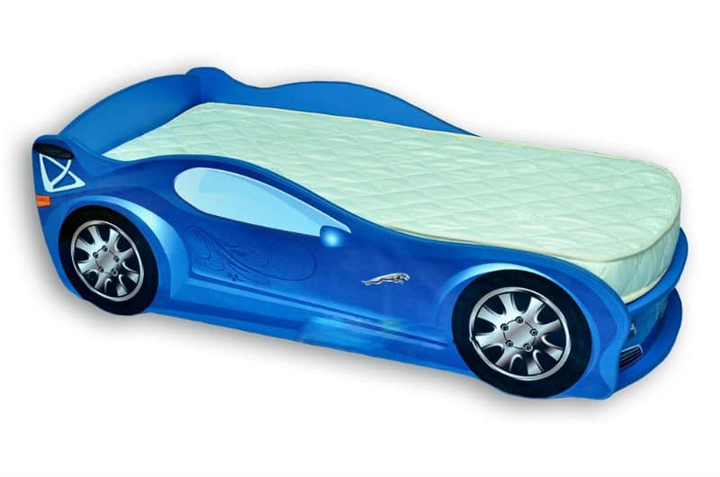 

Кровать машина Mebelkon Ягуар М1 170х80 Белый