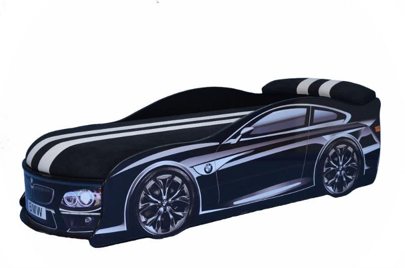 

Кровать машина Mebelkon БМВ М1 150х70 Черный