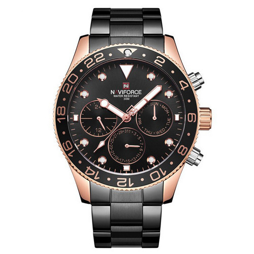 

Часы наручные Naviforce NF9147 Black-Cuprum