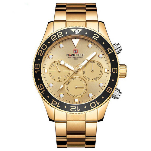

Часы наручные Naviforce NF9147 Gold-Black