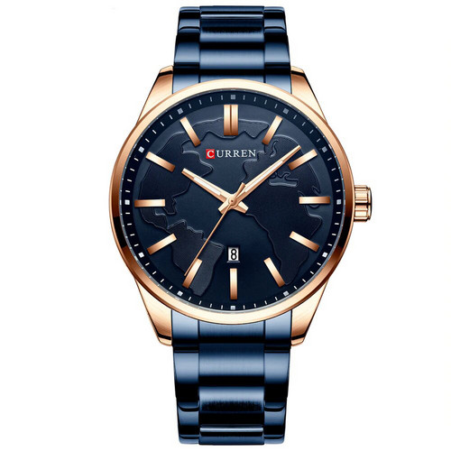 

Часы наручные Curren 8366 Blue-Gold
