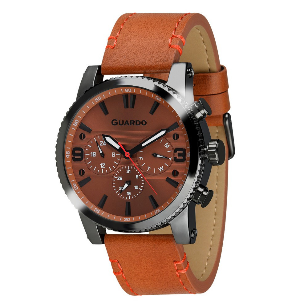 

Часы наручные Guardo 011401-5 Brown-Black