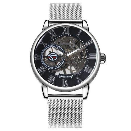 

Часы наручные Forsining 1040 Silver-Black