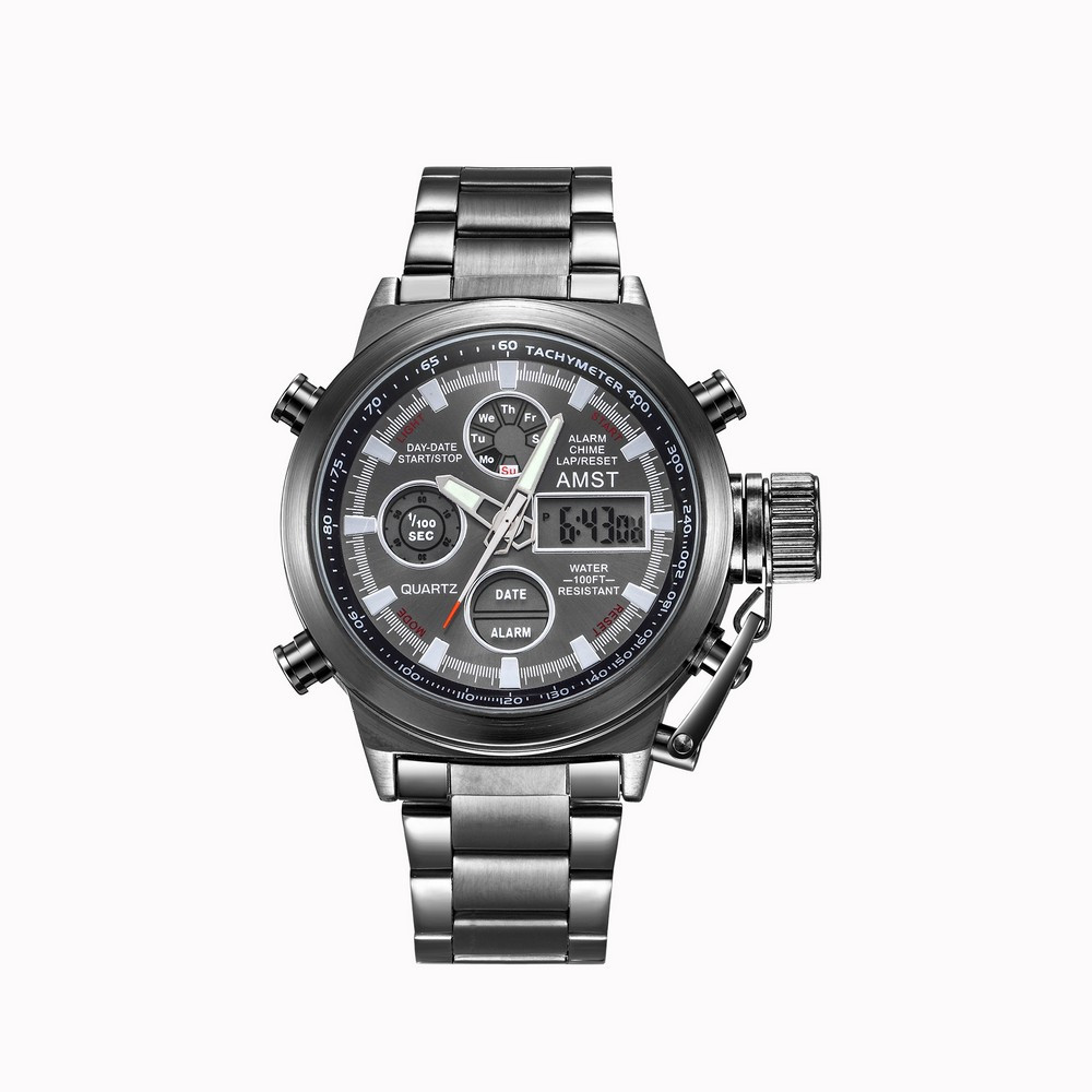 

Часы наручные AMST 3003 All Black Metall
