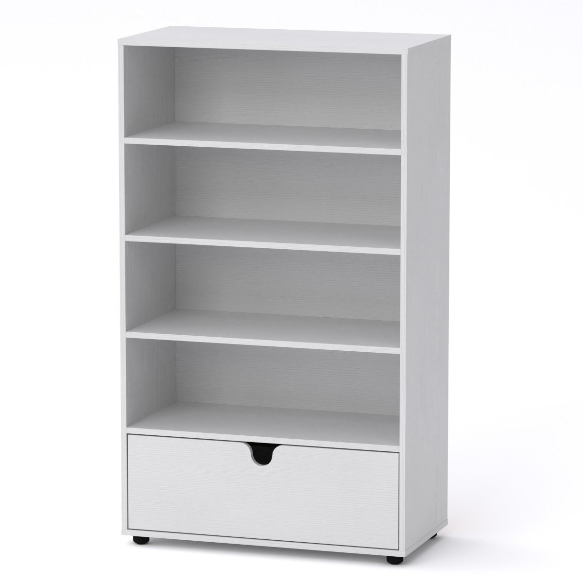 

Комод Компанит МГ-7 Тумба-2 Альба (80х40х137,1 см)