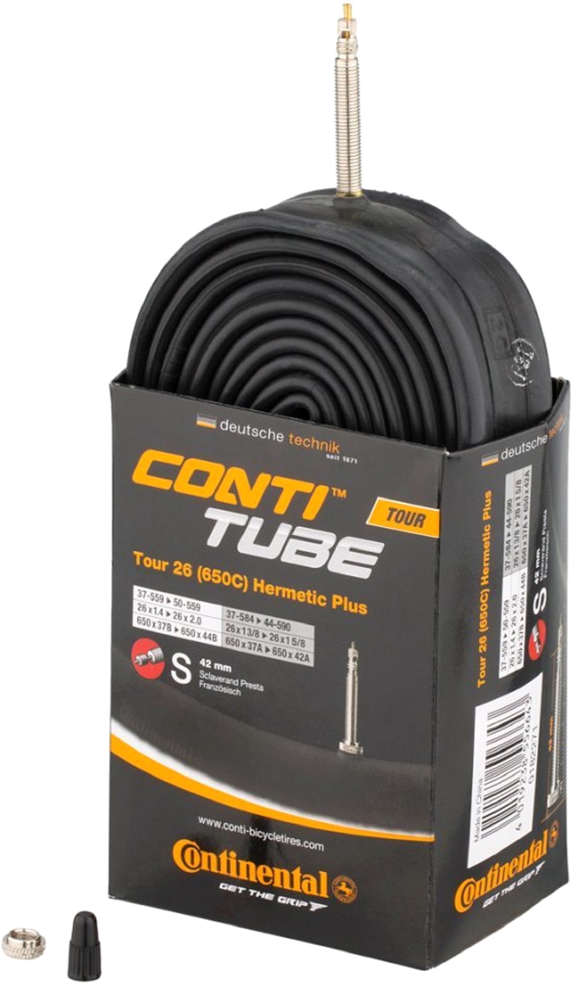 

Камера Continental Tour Tube Hermetic Plus 28" S42 RE [32-622->47-622/42-635] (182091)