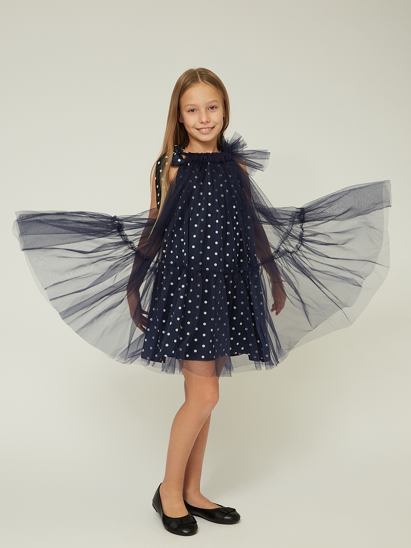 

Платье ANDRE TAN Kids K60007 134-140 см Темно-Синее