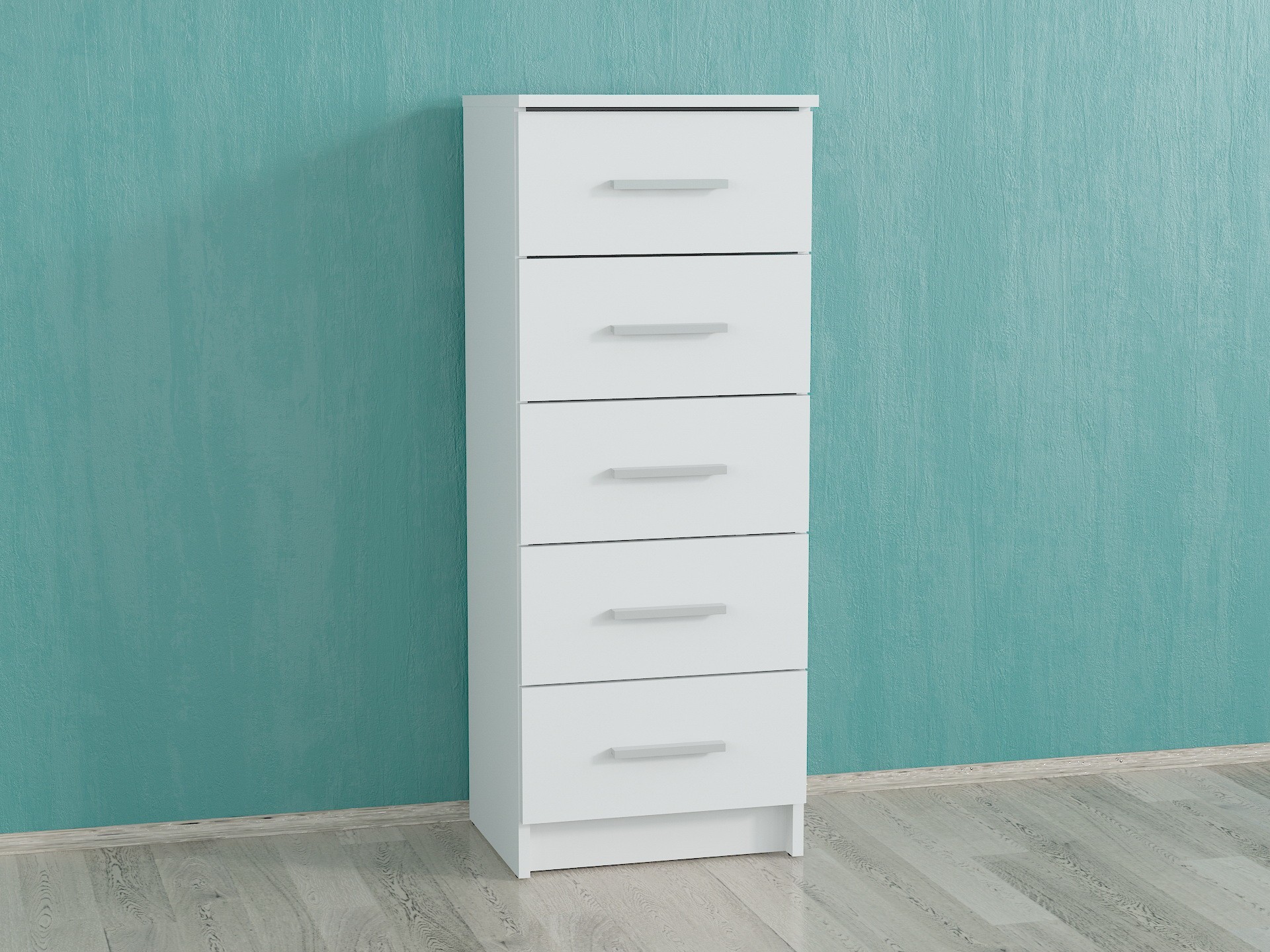 

Комод на 5 ящиков Forte Leif 410x1060x350 Белый