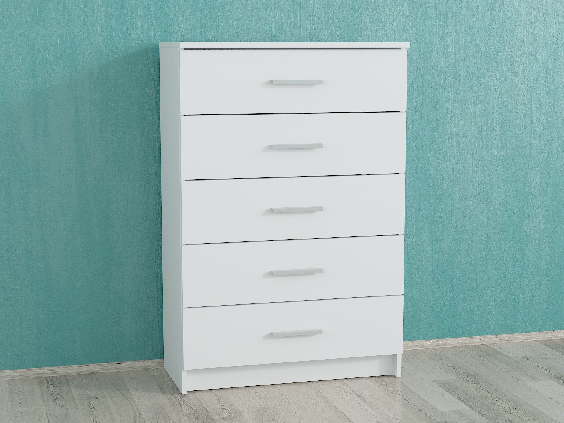 

Комод на 5 ящиков Forte Hans 710x1060x350 Белый