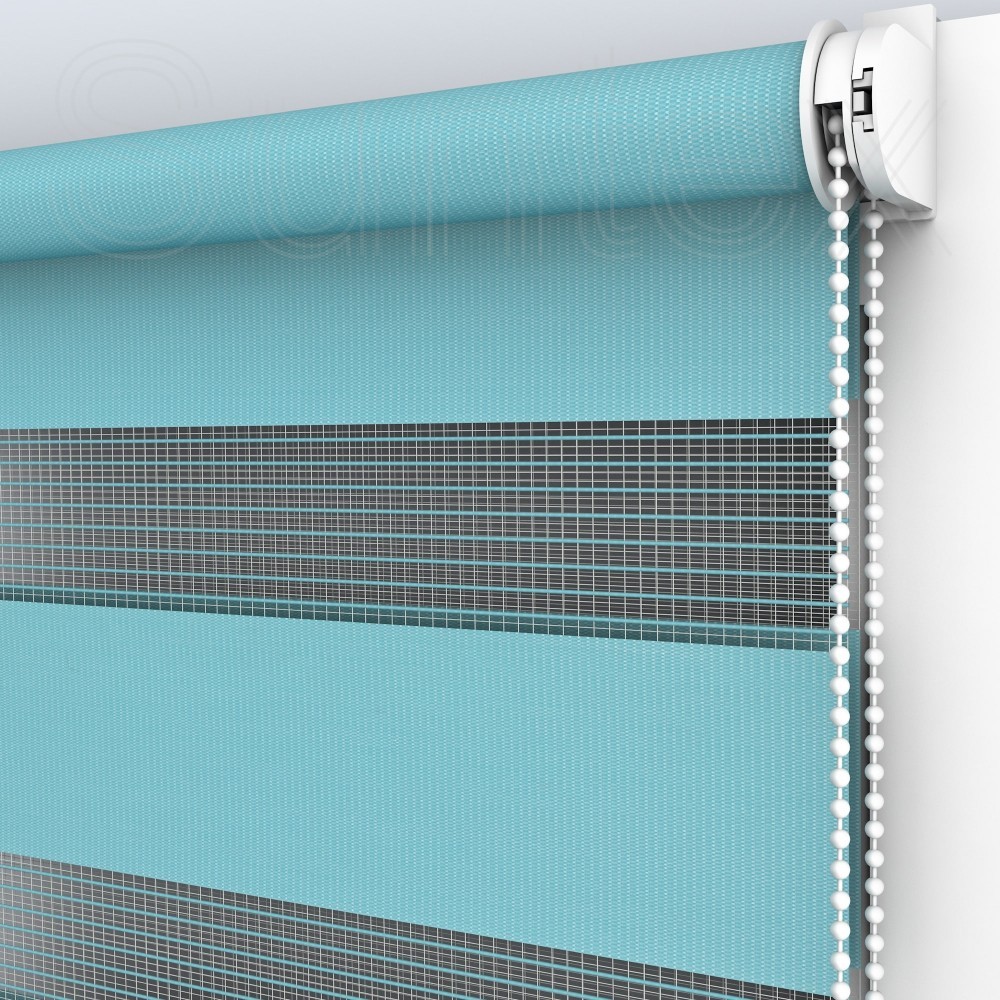 

Жалюзи День-Ночь Classic DN243 Blue 110 x 160 см