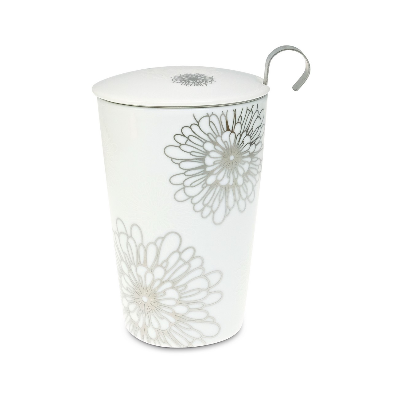 

Чашка двухстенная TEAEVE "Flower Silver"