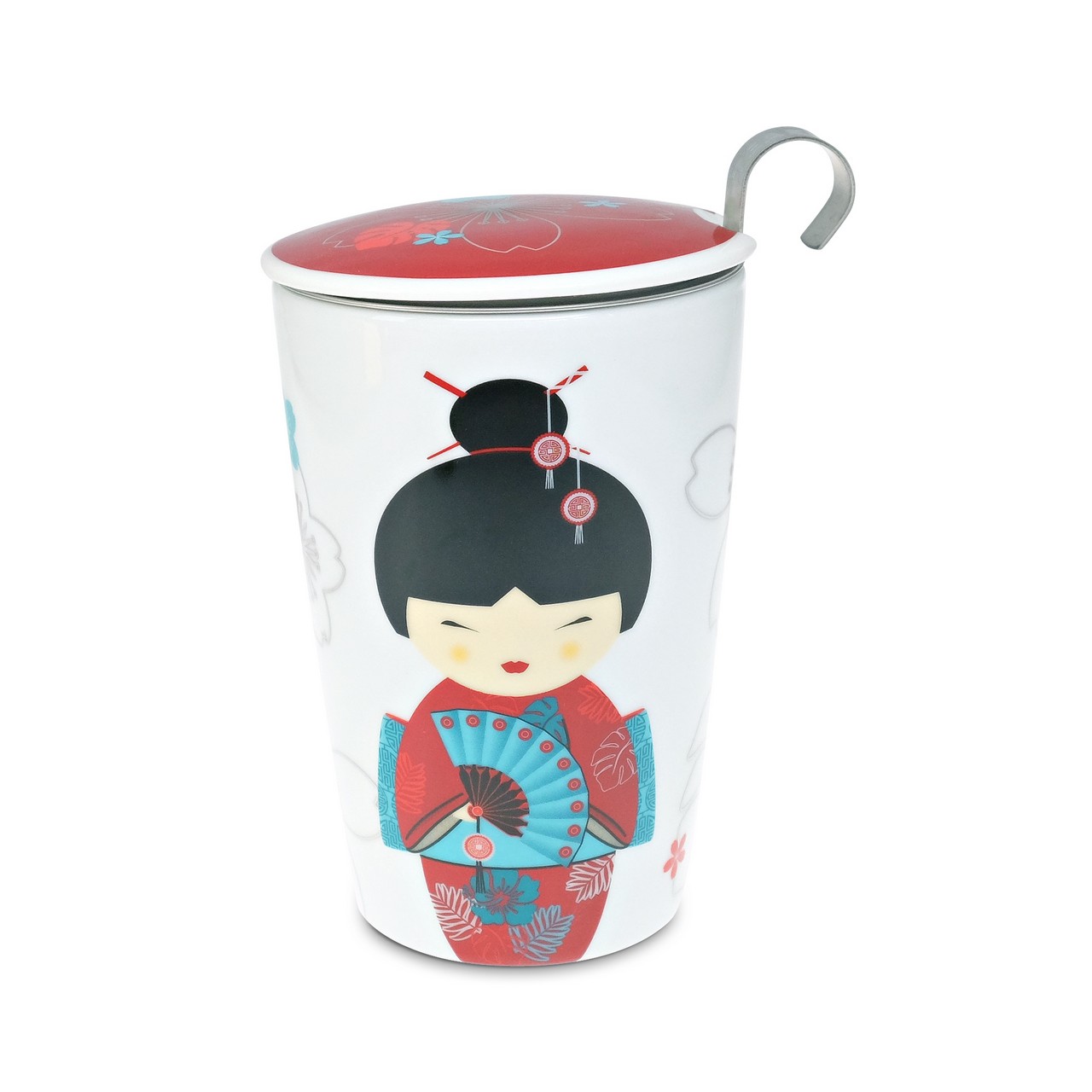 

Чашка двухстенная TEAEVE "Little Geisha Red"