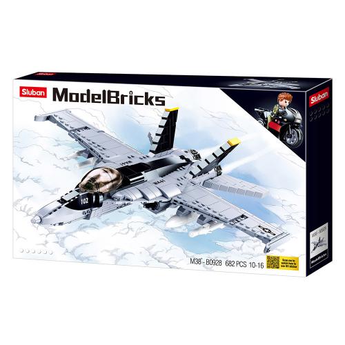 

Конструктор SLUBAN M38-B0928 Винищувач F-18 Хорнет