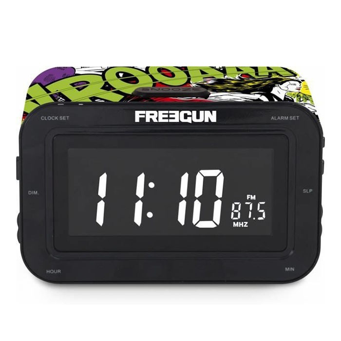 

Электронные настольные цифровые часы радио будильник Bigben Interactive RR30FREEGUN1