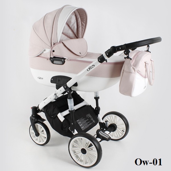

Коляска 3в1 ADBOR OTTIS WHITE Ow-01