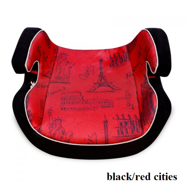 

Автокресло Lorelli VENTURE (15-36кг) (black/red cities)