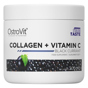 

Коллаген OstroVit Collagen + Vitamin C 200 г Черная смородина