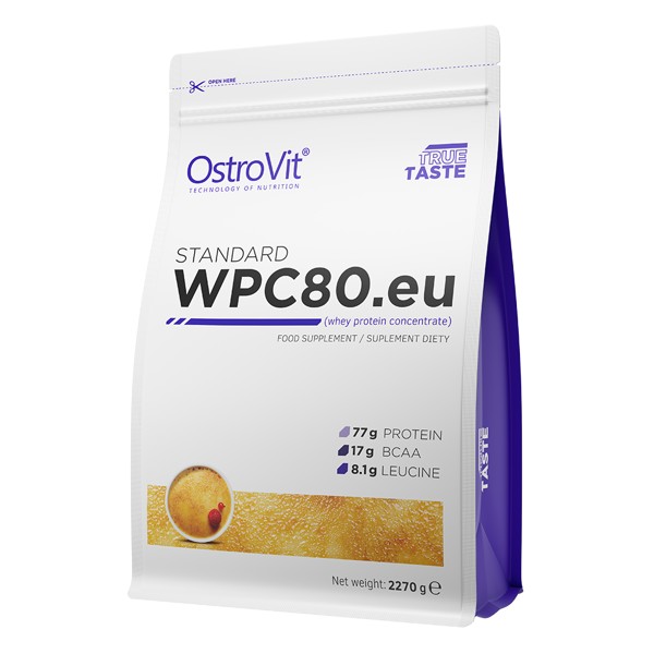 

Протеин OstroVit Standard WPC80.eu 2.27 кг Крем брюле