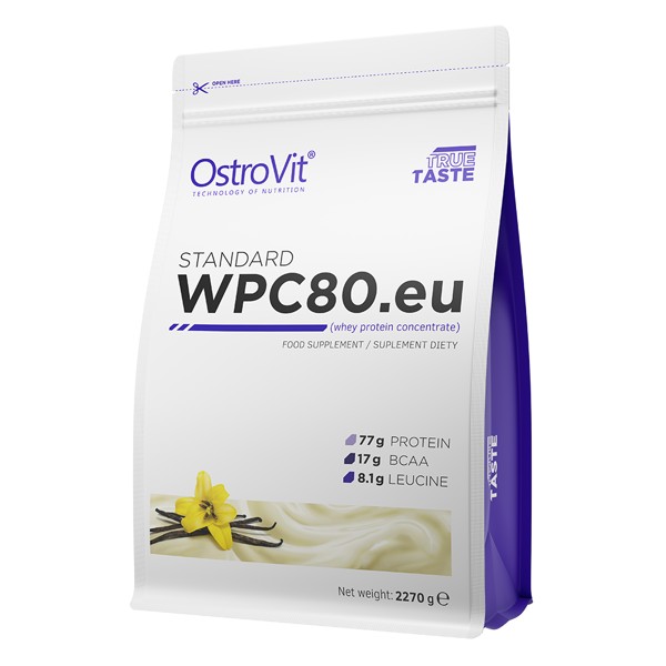 

Протеин OstroVit Standard WPC80.eu 2.27 кг Ваниль