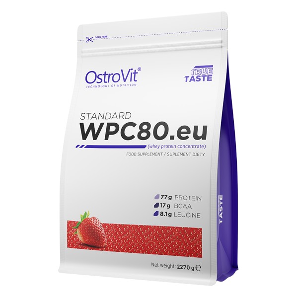 

Протеин OstroVit Standard WPC80.eu 2.27 кг Клубника